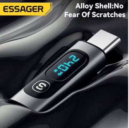 Essager 240W USB C Adapter Type C to USB C 3.0 2.0 OTG Connector