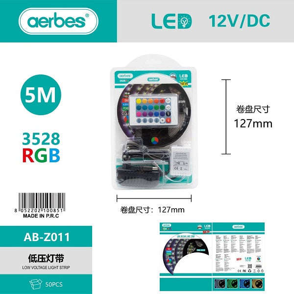 Aerbes AB-Z011 5M LED Strip 3528RGB Light