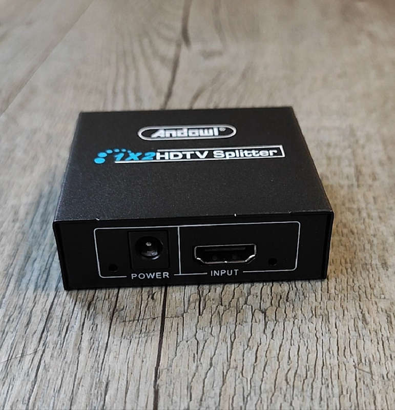 HDMI Splitter 1 x 2 Way - Connect One HDMI Source to Two Displays Simultaneously | 4K Resolution ...