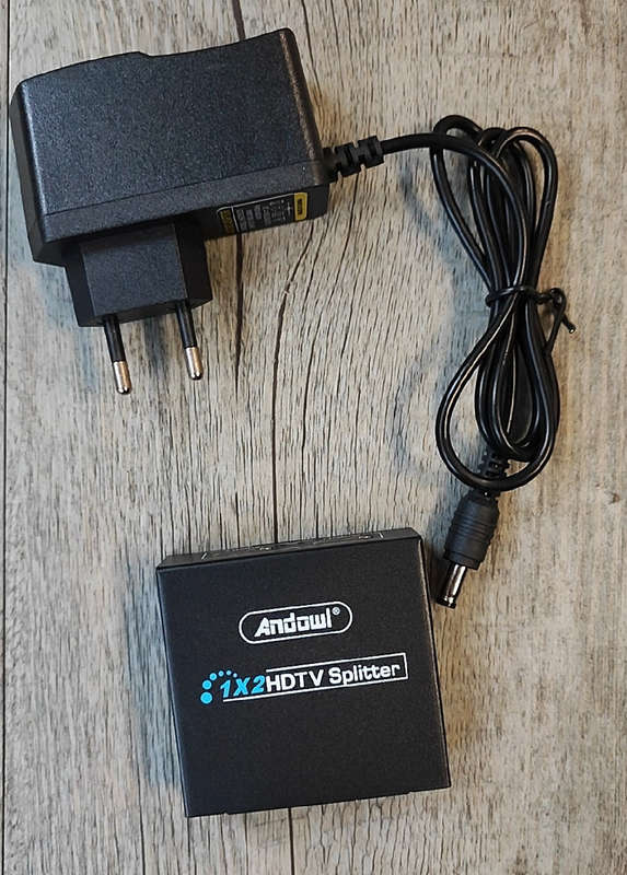HDMI Splitter 1 x 2 Way - Connect One HDMI Source to Two Displays Simultaneously | 4K Resolution ...