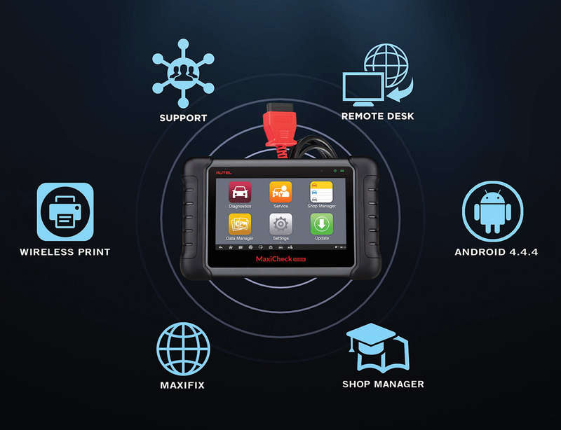 Autel MaxiCheck MX808s Updated 2023 Version | Full System Diagnostic Scanner & Service Tool (80+ ...