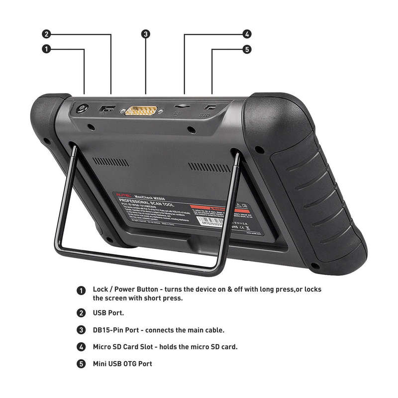 Autel MaxiCheck MX808s Updated 2023 Version | Full System Diagnostic Scanner & Service Tool (80+ ...