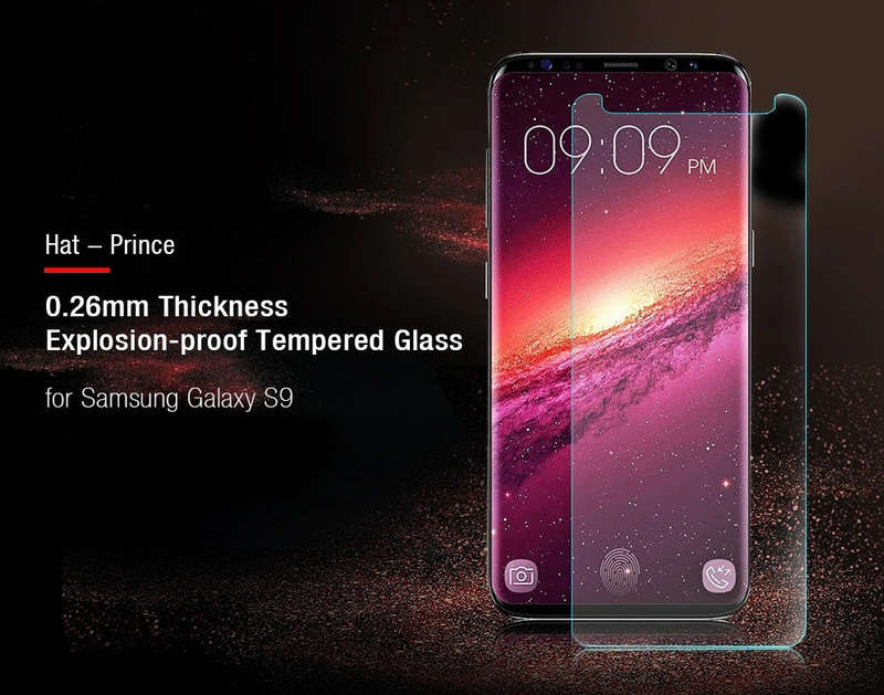 Tempered Glass Protector for Samsung Galaxy S9