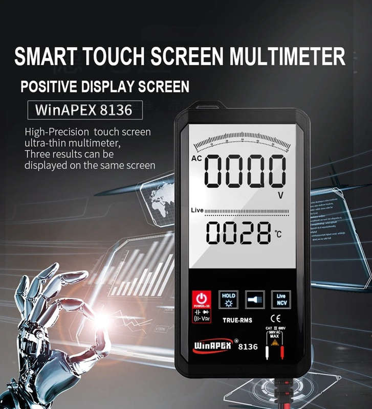 WinAPEX ET8136 Touch Screen Digital Automatic Multimeter