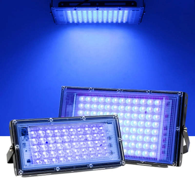UV Led 100W AC 220V Outdoor Weatherproof IP65 Floodlight
