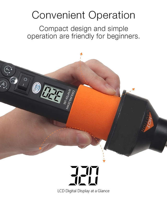 Gongjue 450W 450 Portable De-soldering Hot Air Tool