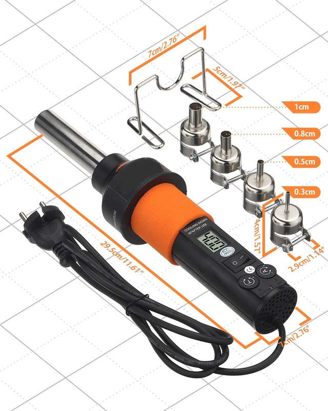 Gongjue 450W 450 Portable De-soldering Hot Air Tool