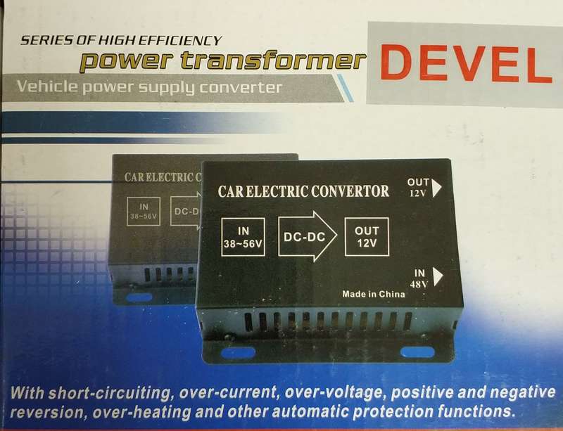 Devel 24v to 12v 10Amp DC to DC Power Converter