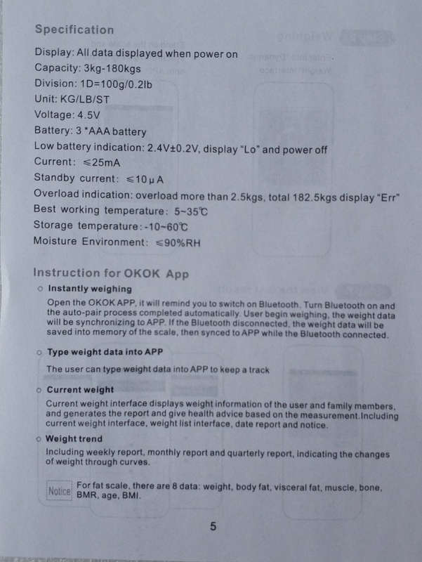 Andowl Q-D001 Digital Smart Body Fat Scale - Accurate Weight and Body Composition Measurements wi...
