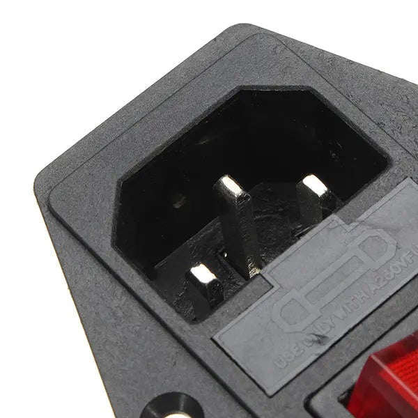 IEC 320 C13 C14 AC Inlet Power Plug Socket 250V 6A