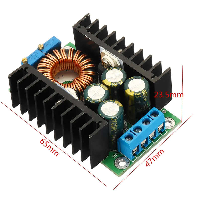 Buy DC-DC Buck Converter Step Down Power Supply Module 7-32V to 0.8-28V 12A - Efficient and Relia...