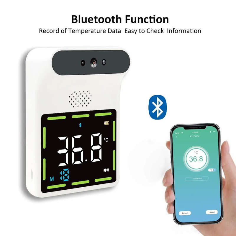K88 Bluetooth Digital Infrared Wall-Mounted Thermometer