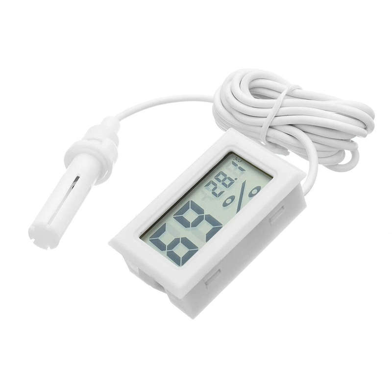 Mini LCD Digital Thermometer and Hygrometer - Compact and Accurate Temperature and Humidity Measu...