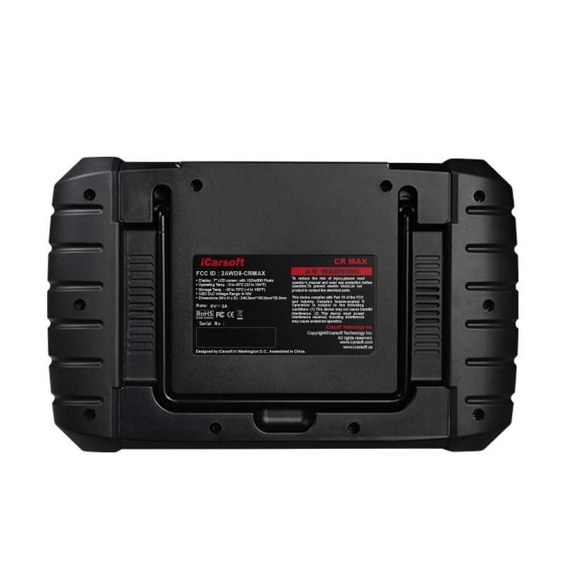 iCarsoft CR Max Multi-Brand Multi-Systems Vehicle Diagnostic Tool - Efficient Vehicle Troubleshoo...