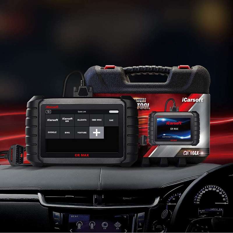 iCarsoft CR Max Multi-Brand Multi-Systems Vehicle Diagnostic Tool - Efficient Vehicle Troubleshoo...