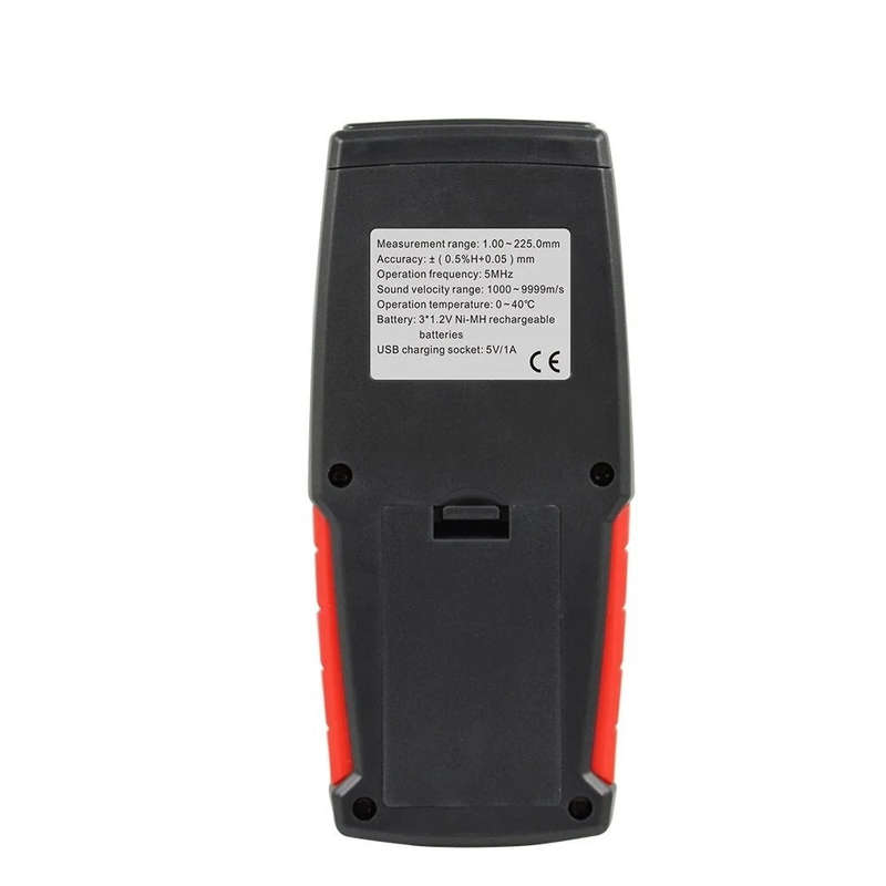 WINTACT WT100A 1.00225.0mm Digital Ultrasonic Thickness Tester