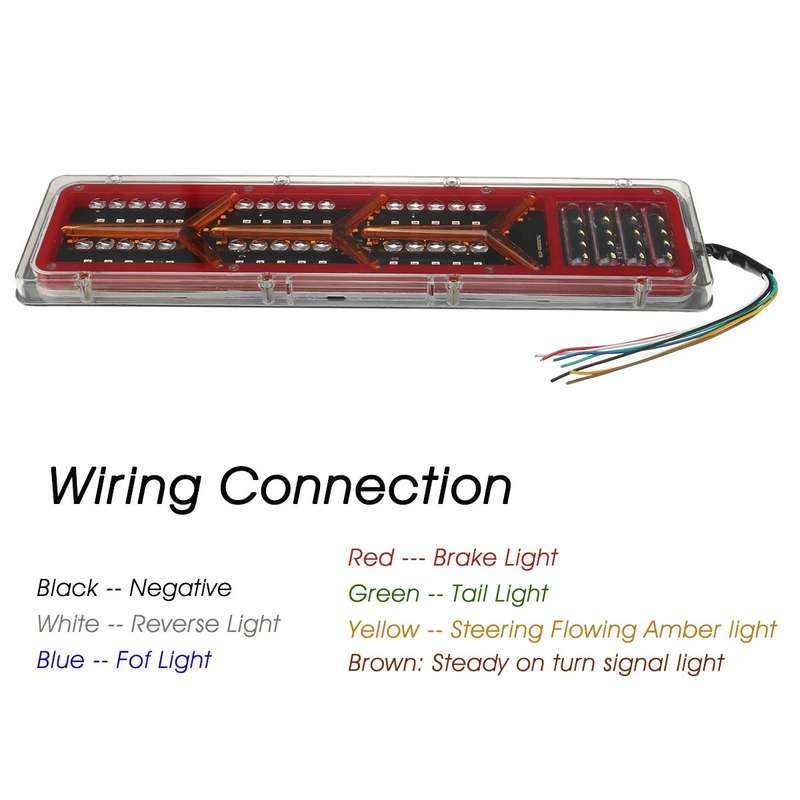 Buy the Best 1PC 12V LED Tail Light Kit for Trailers and Trucks - Improve Safety and Visibility