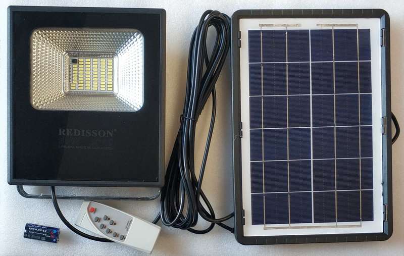 Redisson 50Watt SOLAR Outdoor LED Flood Light  Powerful and Energy-Efficient Lighting for Outd...