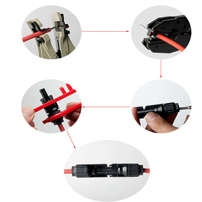 MC4 Solar Panel Connector Kit - Reliable and Waterproof Connectors for Efficient Solar Panel Inst...