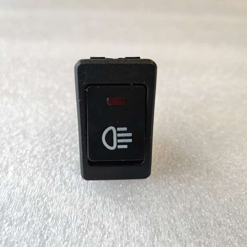 1Way 35Amp 12v DC Rocker Light Switch - Red