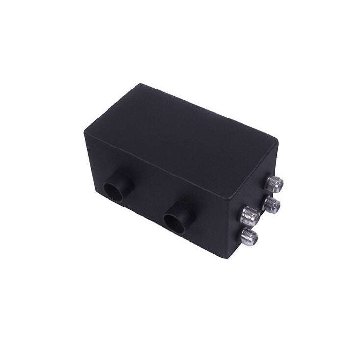 CNC Stamped Black Oil Catch Can Breather Tank for Cars - Efficiently Capture Oil Vapors, Maintain...