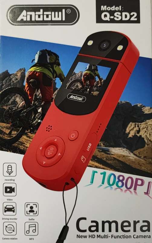 Andowl Q-SD2 Mini HD 1080P Handheld Camcorder