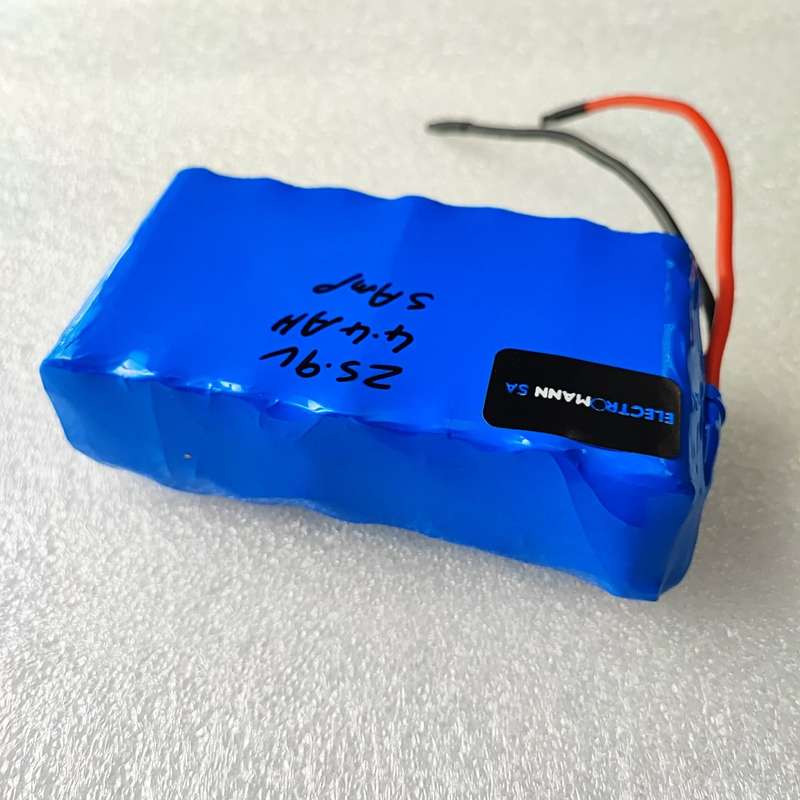 24V 4.4AH Rechargeable Li-ion Battery Pack with Balance Board