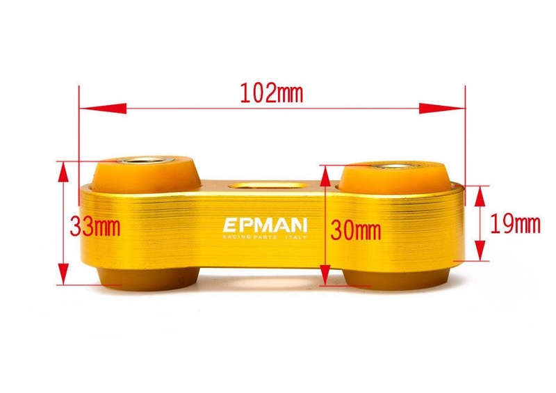 Front Swaybar End Links with Polyurithane bushings for Subaru Impreza WRX 04-07