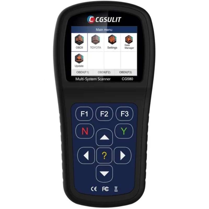 CGSulit CG580 Full-System Vehicle Diagnostics Scanner - Quick and Accurate Troubleshooting