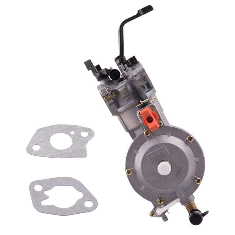 LP Gas Carburetor Dual Fuel Conversion Kit for 5/6KW Generators (Automatic Choke) - Convert to Pr...