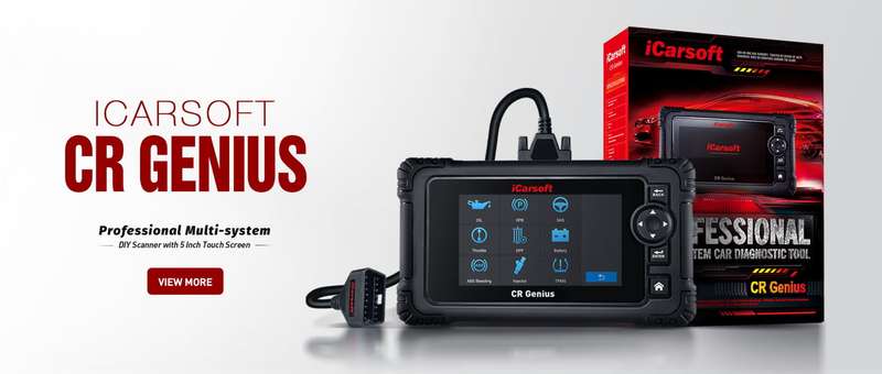 iCarsoft CR Genius Professional Multi-Brand Vehicle Diagnostic Tool - Advanced Diagnostic and Tro...