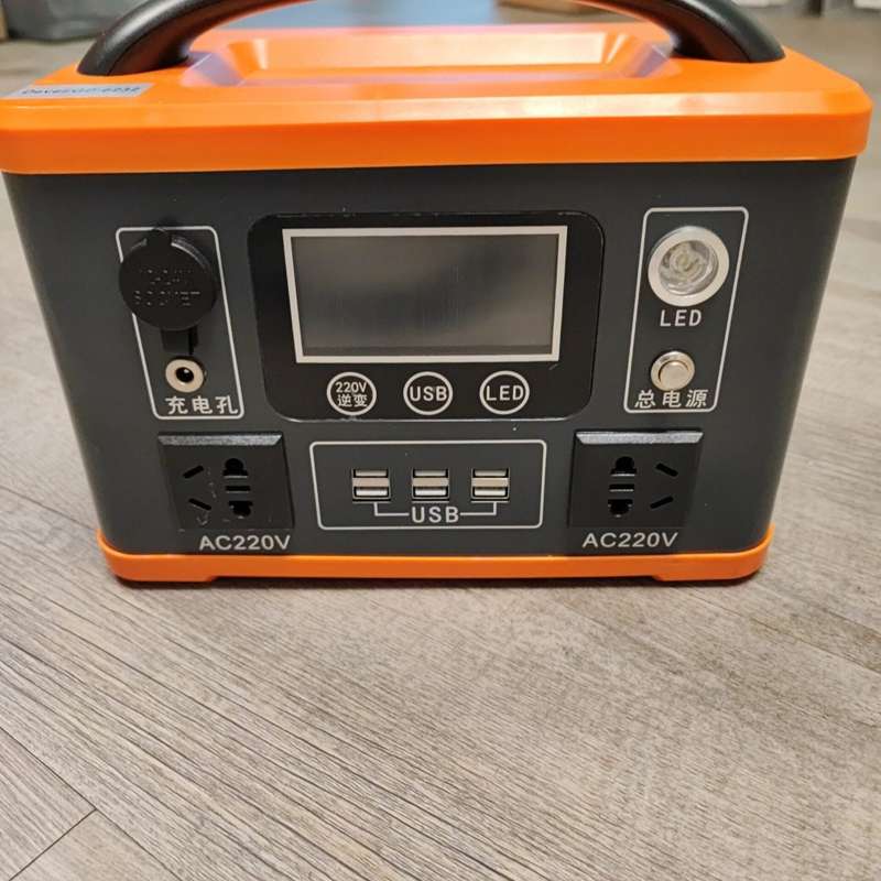 DEVEL 600W 62AH Lithium Portable Rechargeable Outdoor Backup Power Station - Reliable and Efficie...