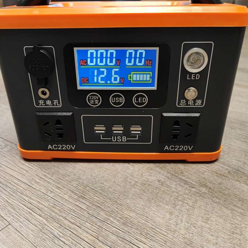 DEVEL 600W 62AH Lithium Portable Rechargeable Outdoor Backup Power Station - Reliable and Efficie...