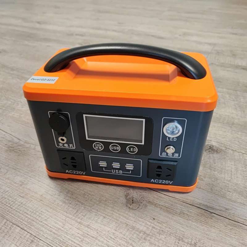 DEVEL 600W 62AH Lithium Portable Rechargeable Outdoor Backup Power Station - Reliable and Efficie...