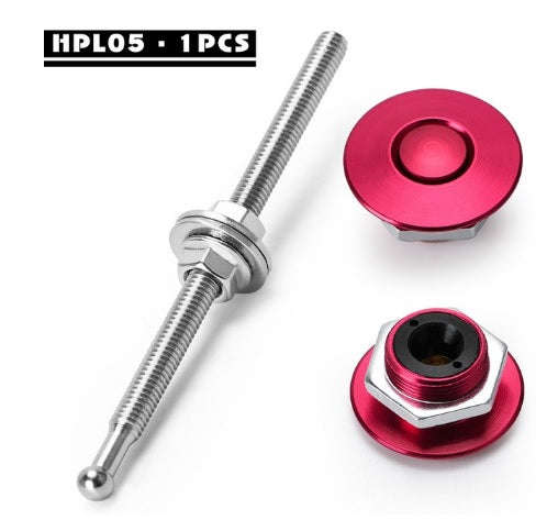 Shop the 1.25" Universal JDM Push Button Billet Clip Kit for Easy Car Organization