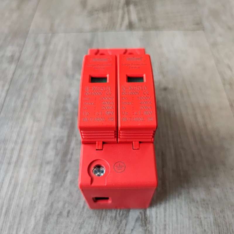 Andowl Q-KG510 2Pole DIN Rail DC 1000v Surge Protector  Reliable Protection for Electrical Sys...
