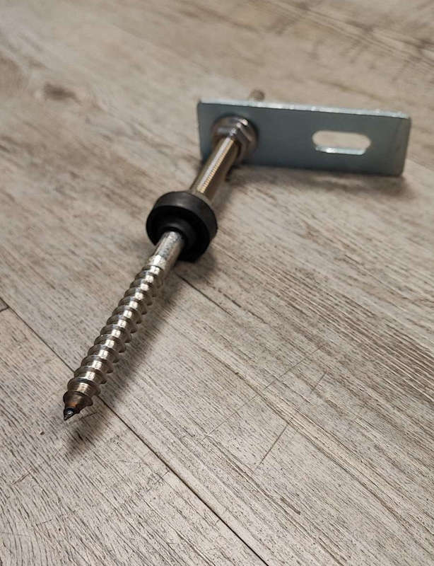High-Quality Solar Panel Roof Mount Hanger Bolt Dowel Screw 10x200mm for Efficient Solar Panel In...