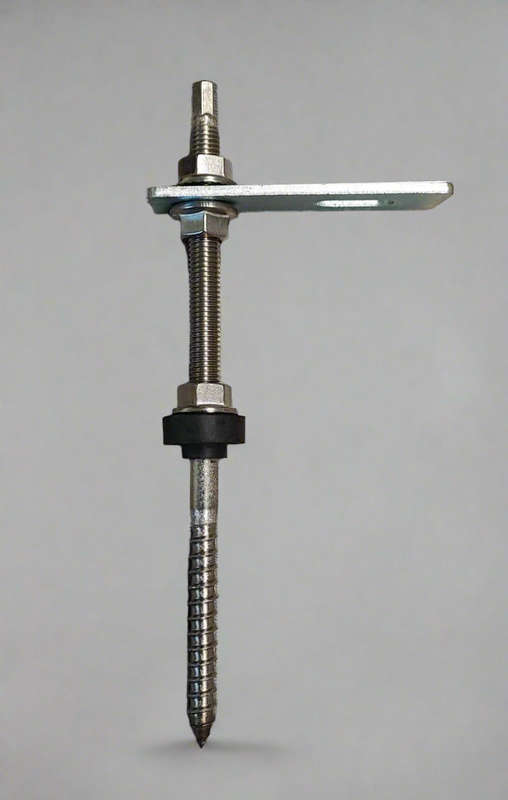 High-Quality Solar Panel Roof Mount Hanger Bolt Dowel Screw 10x200mm for Efficient Solar Panel In...