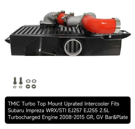 High-Performance Top Mount Intercooler Kit for 2008+ Subaru WRX/STI - Enhance Engine Cooling and ...