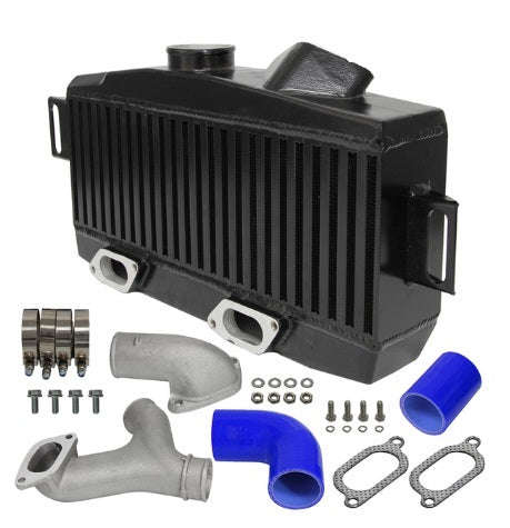 Top Mount Intercooler with Y Pipe Kit for 2008+ Subaru WRX/STI - Improve Cooling & Increase Horse...