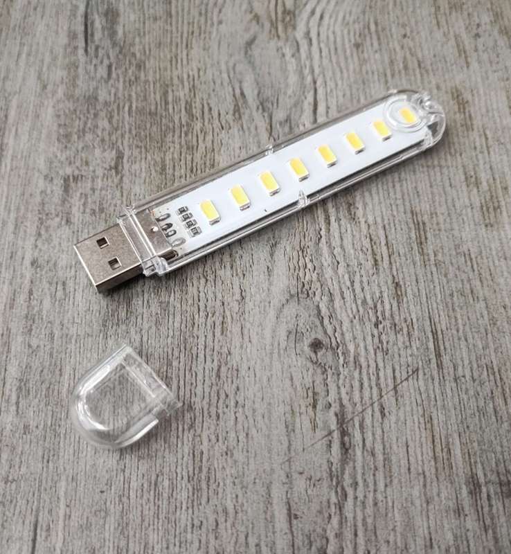 SMD 5050 8LED 10cm Mini USB Light Stick - Compact and Versatile Illumination Solution