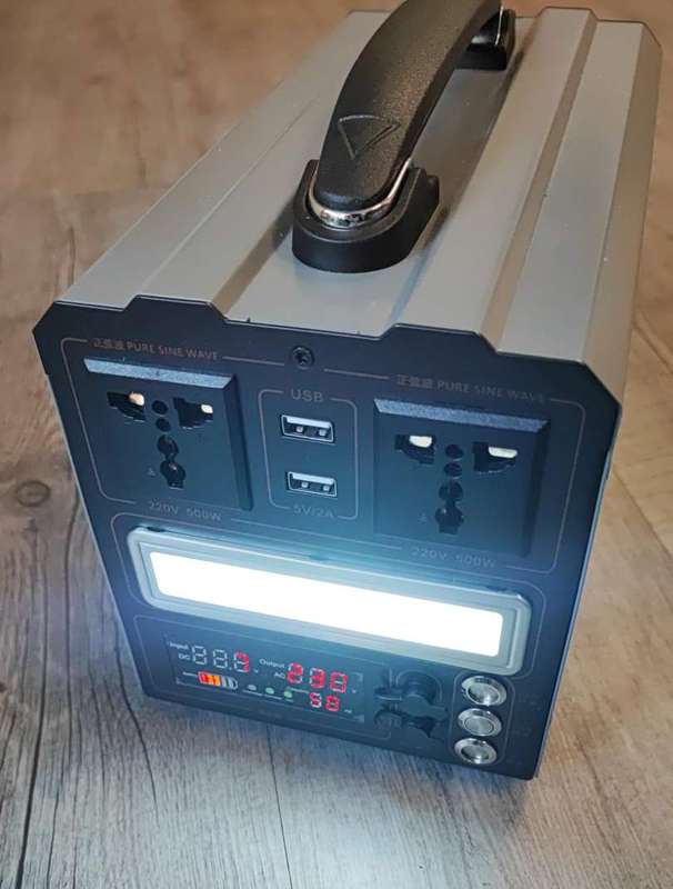 Portable Mobile Outdoor 500w 378wh Pure Sine DC to AC Power Box - Reliable Power Solution for Out...