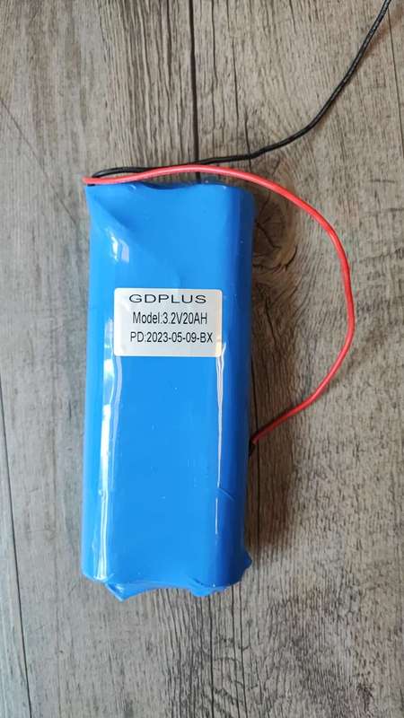 GDPLUS 20ah 3.2v LiFePo4 Battery with BMS - Reliable Power for Solar Power Systems and Electric V...