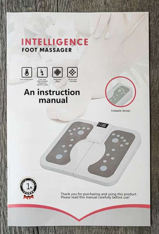 Intelligent Foldable Foot Massager - Portable and Intelligent Foot Massager for Relaxation and Pa...