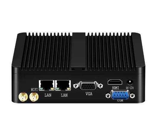XCY Fanless Mini PC | 8GB RAM 128GB SSD | Intel Celeron J1900 Quad-Cores 2.0GHz - Powerful and Co...