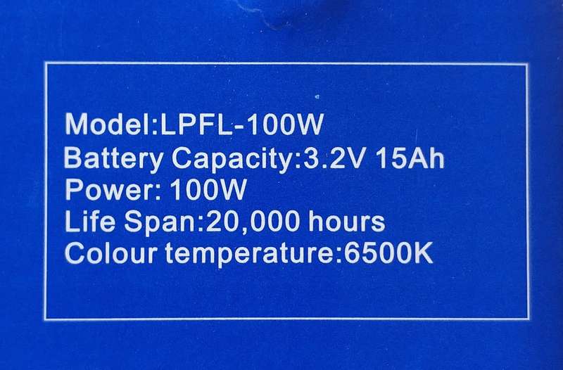 DEMO Redisson 100Watt SOLAR Outdoor LED Flood Light - Powerful and Energy-Efficient Lighting Solu...