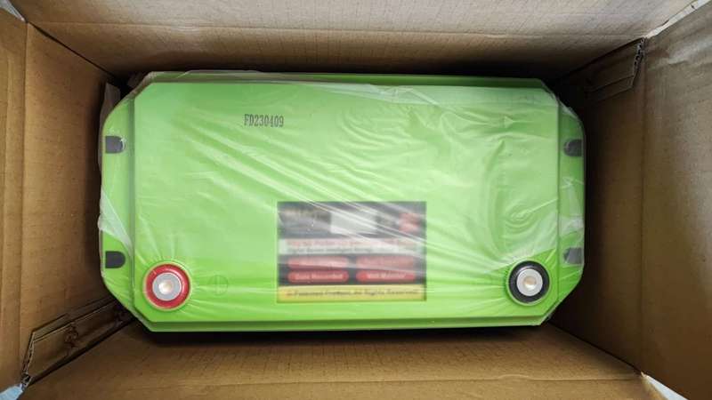 Solar EJC 100AH 12.8v 1.28kwh LiFePo4 Portable Battery - High-Capacity Lithium Iron Phosphate Bat...