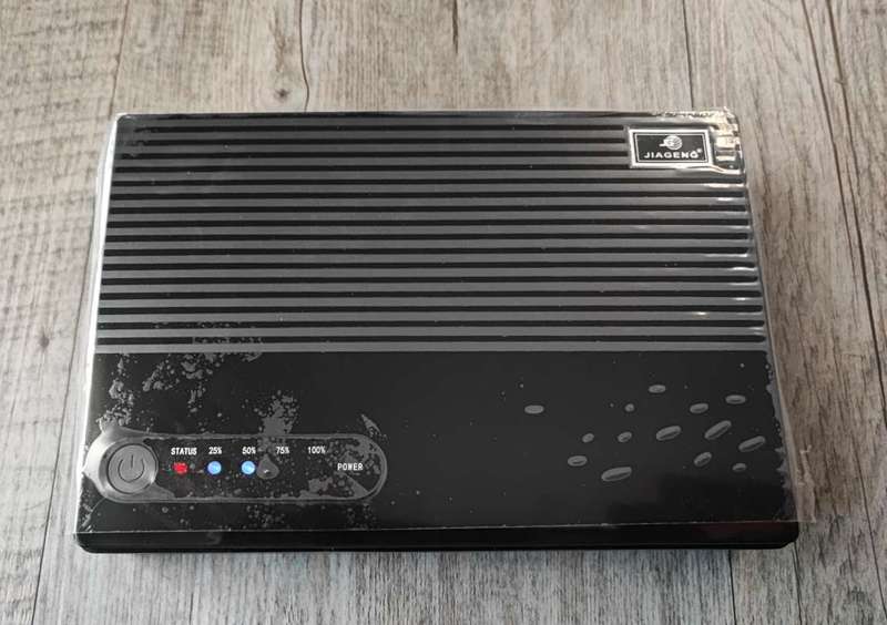 Jiageng 14000mah Portable Rechargeable Mini UPS  Compact and Powerful Backup Power Supply