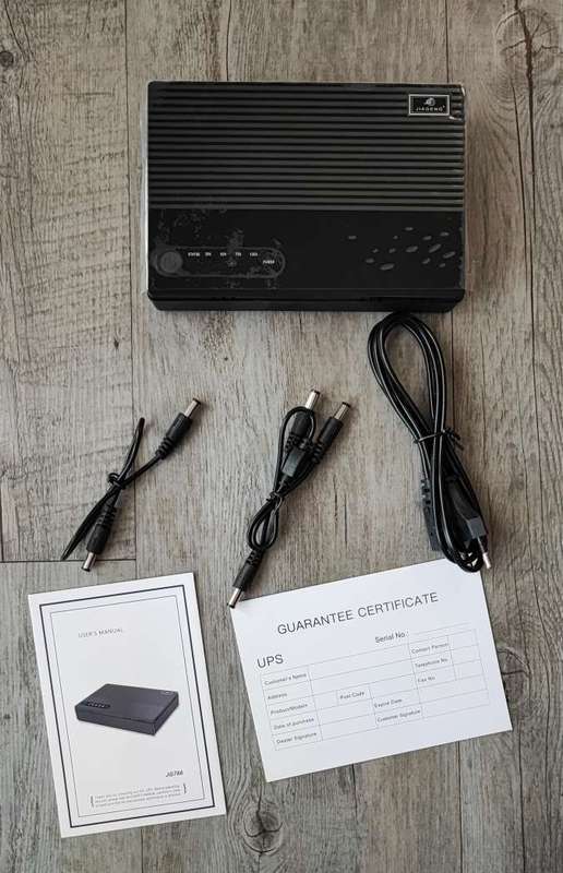 Jiageng 14000mah Portable Rechargeable Mini UPS  Compact and Powerful Backup Power Supply