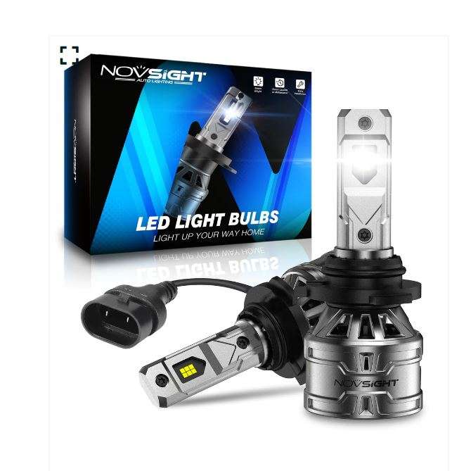 Novsight N61T General Series H7 60W 13000LM 3Color LED Headlight and Fog Light Kit - Upgrade Your...